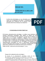 Dirección Estrategica III Unid