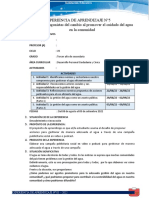 3º DPCC Experiencia de Aprendizaje 5 - Urbano