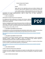 Tarea Estructura Organizacional (Preguntas)