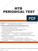 MTB Periodical Test