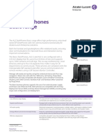 ALE DeskPhones Basic Range Datasheet en PDF