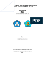 Dokumen Rancangan Pembelajaran: Rencana Kegiatan Pembelajaran Bahan Ajar Media LKPD Instrumen Evaluasi