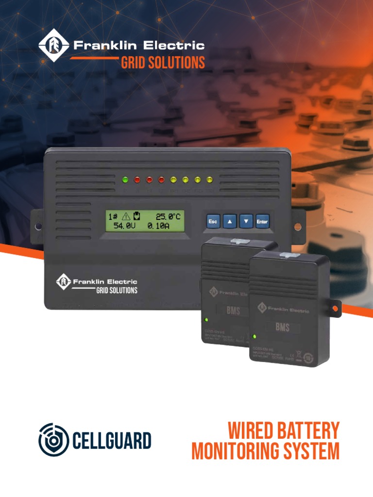 CELLGUARD Wired Battery Monitoring Brochure | PDF