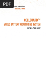 Cellguard Battery Monitoring System Installation Guide PDF