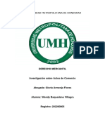 Actos de Comercio Derecho Mercantil