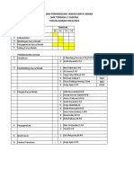 Jadwal Dan Penanggung Jawab