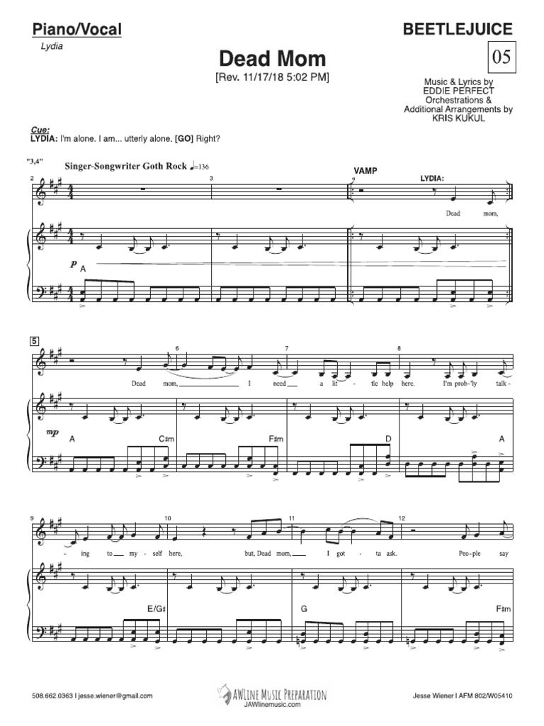 DeadMom SM PDF | PDF