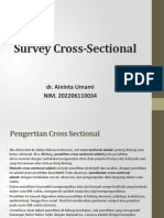Cross-Sectional Survey - Dr. Aininta Umami