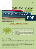 Ukbm 4-P3 Sosio - Kelas X - KD 3.4 Laporan Penelitian PDF