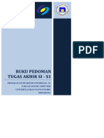 Buku Panduan TA SI S1 2016