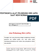 Pentingnya APD Pada Saat New Normal - Senin, 29 Juni 2020 - Mba Rini