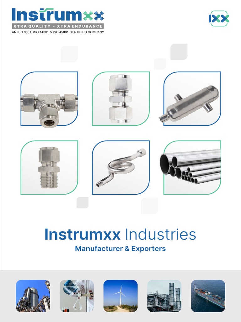 Instrumxx Fittings Catalogue PDF PDF Pipe (Fluid Conveyance) Tools