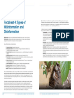 UNHCR Factsheet-4 - Misinformation and Dis