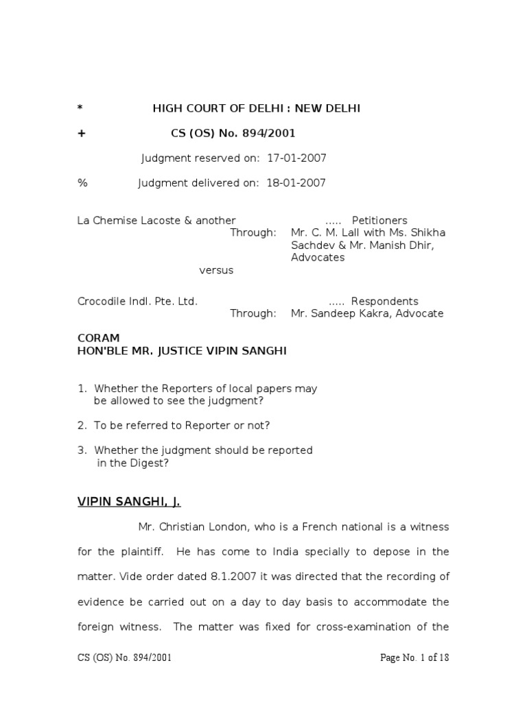 Apostille order la chemise v crocodile dhc pdf