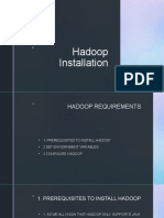 Hadoop Installation