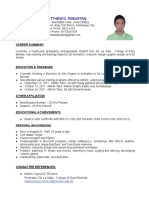 Pabustan, Brian Matthew D. - Resume