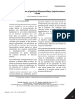 Uso ético del placebo en pacientes hipocondriacos