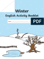 Winter English Activity Booklet PDF