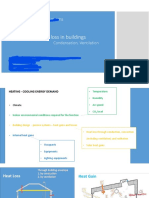 Heat Gain and Loss in Buildings