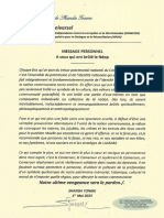 Message A Ceux Qui Ont Brule Le Ndop PDF