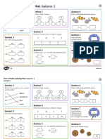 Y2 Maths Mat 1