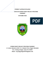 Cover Format Laporan Bulanaan Instalasi Radiologi September 2022