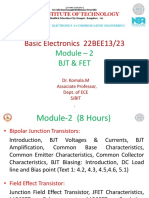Module-2 BJT & FET PDF