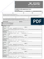 Multi Scheme Century SIP (CSIP) Facility Application Form