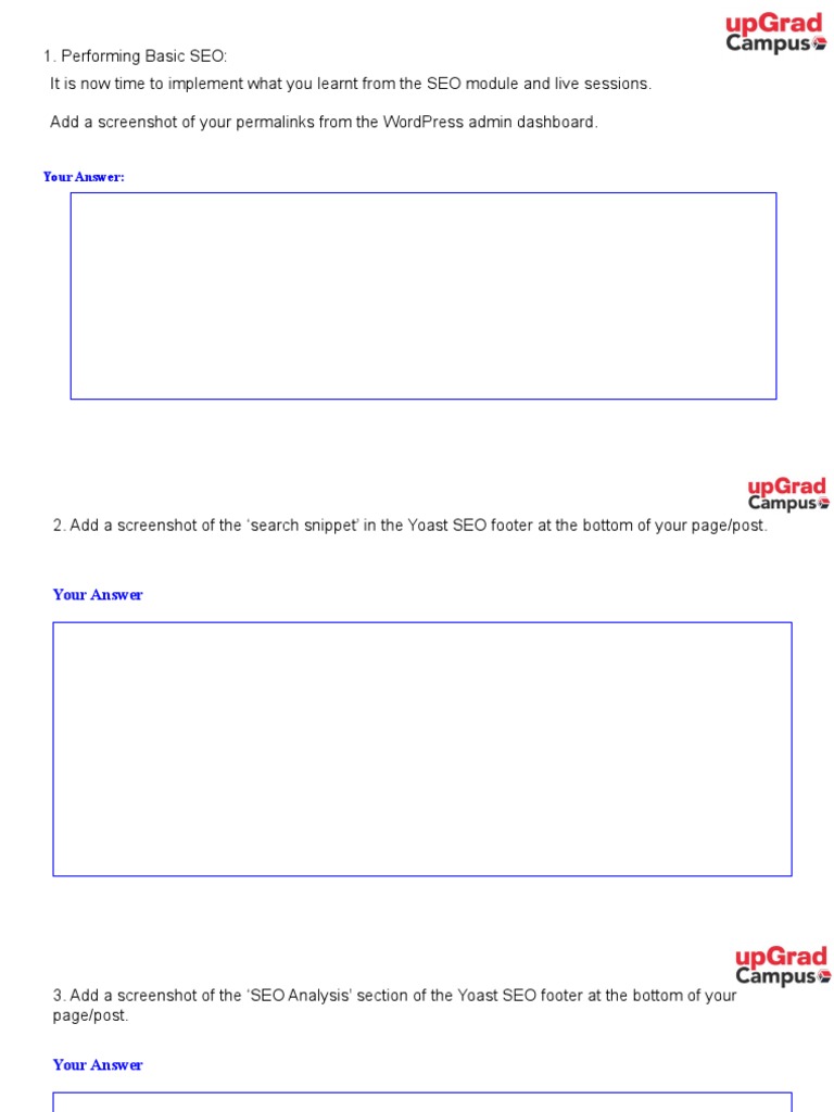 Seo Ppt Template Pdf Career Growth