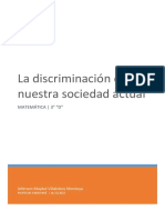 La Discriminación - Jeferson Maykol VM