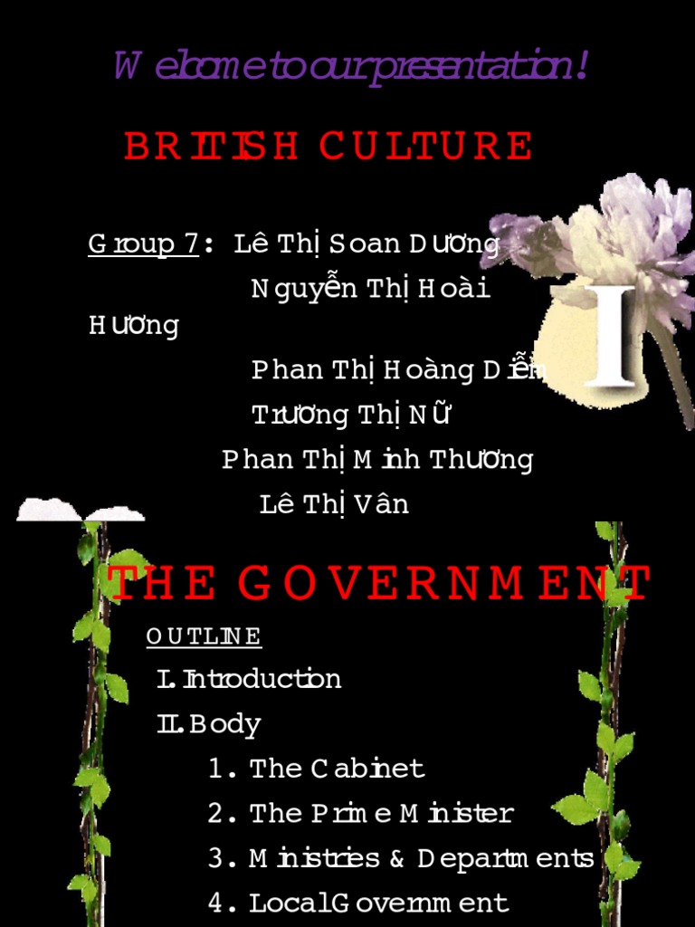 An Overview of the British Government System Prime Minister