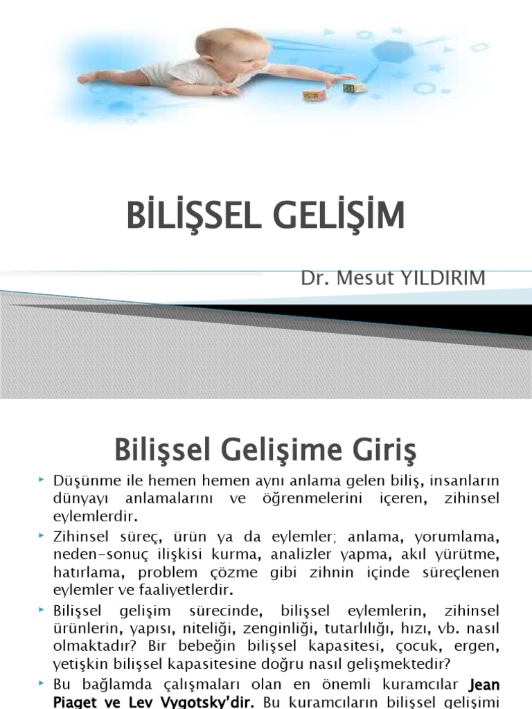 EP-3-Bilişsel Gelişim | PDF