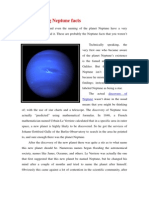 Facts About The Planet Neptune