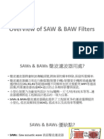 Overview of SAW & BAW Filters PDF