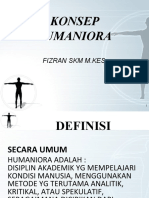 Konsep Humaniora (1 & 2) D IV PDG