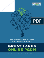 Great Lakes PGDM Online