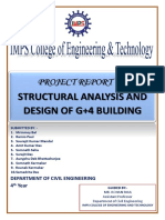 Structural Analysis and Design of G+4 Building