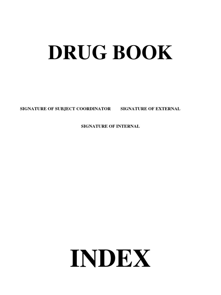 MSN Drug Book PDF | PDF