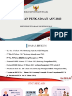 Kebijakan Pengadaan Asn 2023