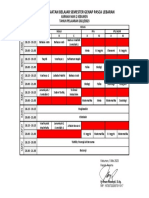 Jadwal Ngaji Les 2223 - Genap Pasca Lebaran