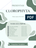 Clorophyta - Kel 5 - Kelas B