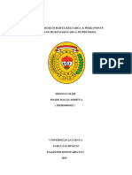 Makalah Hukum Keluarga Di Indonesia - Imade Bagas Adhitya - 2022010461052 PDF