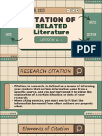Research Citation Essentials