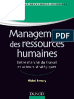 Management Des Ressources Humaines Michel Ferrary Ferrary, Miche PDF