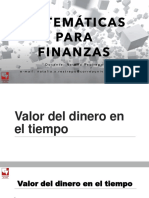 3.matemáticas Financieras Valor de Dinero en El Tiempo Clase 3 PDF