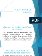 La Prueba Medios Científicos