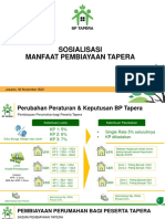 Sosialisasi Manfaat Pembiayaan Tapera 08 Nov 2021 PDF