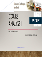 Cours Analyse 1 MIPC2021