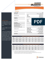 Battery VRLA - Amaron Quanta 12V 7ah 12AL007 Datasheet