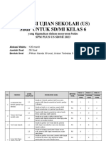 KISI-KISI US SD SBDP 2022-2023